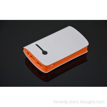 Plastic 6600mAh Capacity Portable Battery (PW-03)